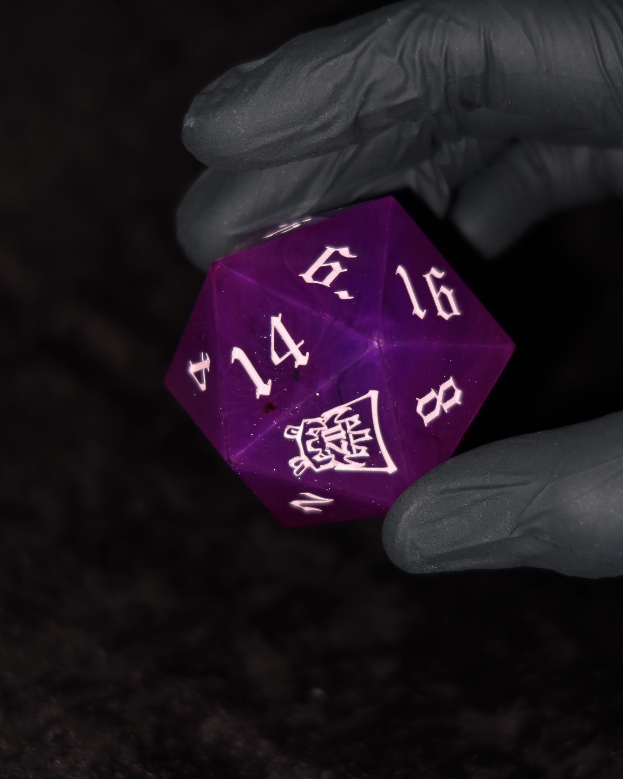 60 mm D20 Chonk handmade die