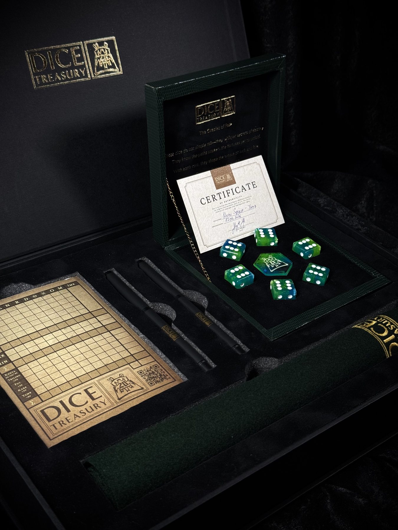 Luxury Yamb Set by Dice Treasury